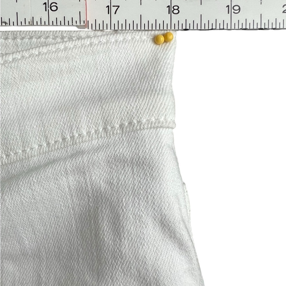 NWT AG EX BOYFRIEND SLIM slouch WHITE JEANS - Picture 3 of 15